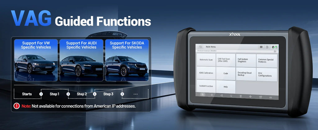 XTOOL InPlus IK618 IMMO Key Programming Tool Car Diagnostic Tools Key Programmer All Key Lost & Add Key With KC100 VS X100 PAD3