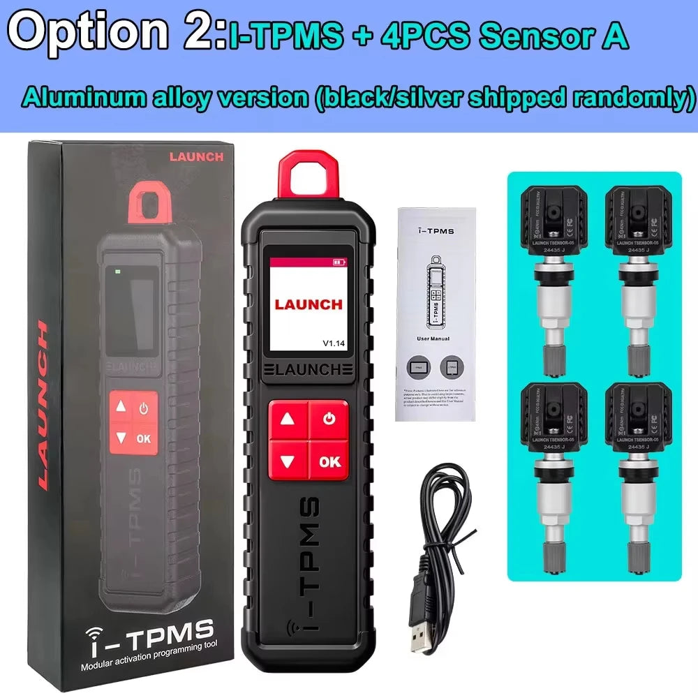 2026New LAUNCH X431 I-TPMS Car Tire Pressure Diagnostic Tool Activate/Programming/Relearn 315/433Mhz Sensor for X431 pk TSGUN