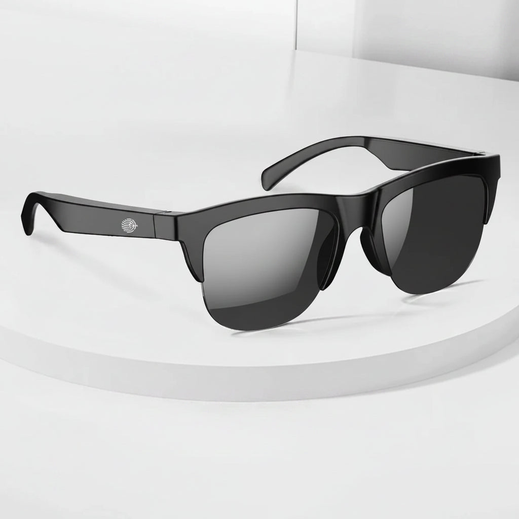 2026 New Hot Sale AI Assistant Smart Glasses 360° HD Sound Smart Touch Control Phone Answer Call Anti-UV Lenses IP4 Riding Gifts