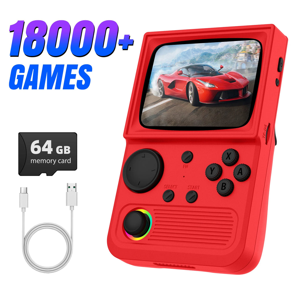 AISLPC R36T Handheld Game Console 18000+Game 3.5'' IPS Screen Wi-Fi Multiplayer Portable Pocket TV Video Console Ship From US