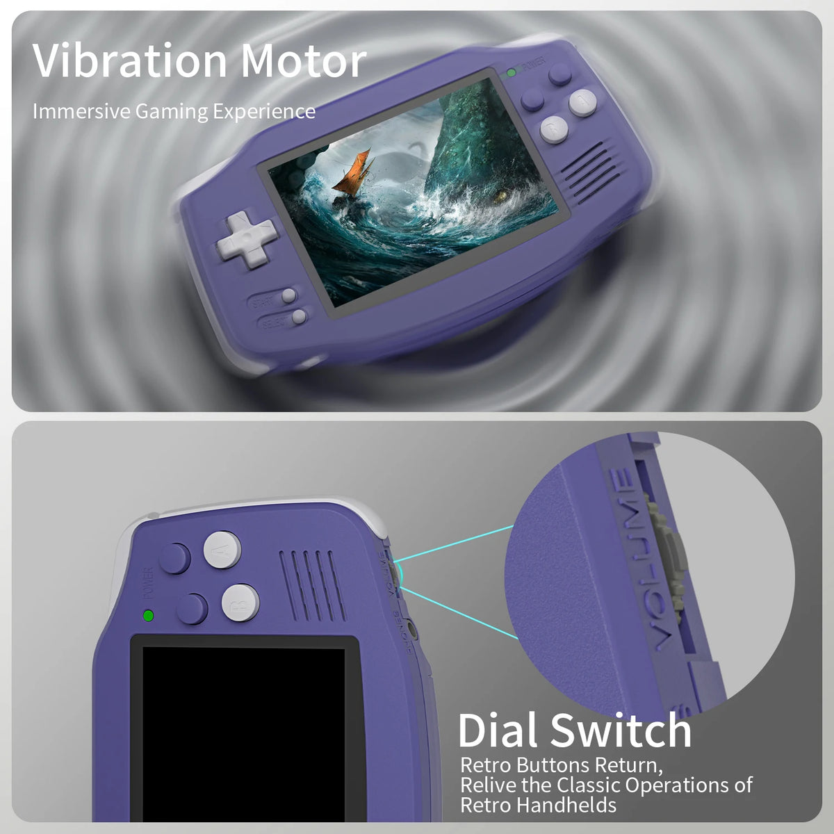 ANBERNIC RG34XX Retro Handheld Game Console - BaseMaxCore