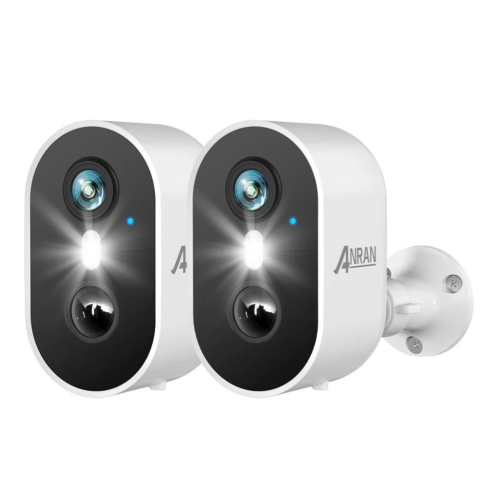 ANRAN C2 2K Rechargeable Battery Security Camera - BaseMaxCore