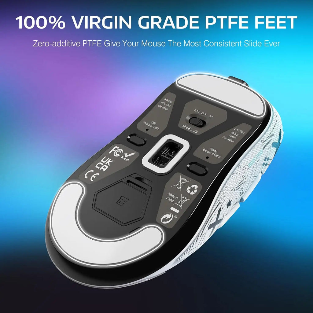 ATTACK SHARK X3 Lightweight Wireless Gaming Mouse - BaseMaxCore