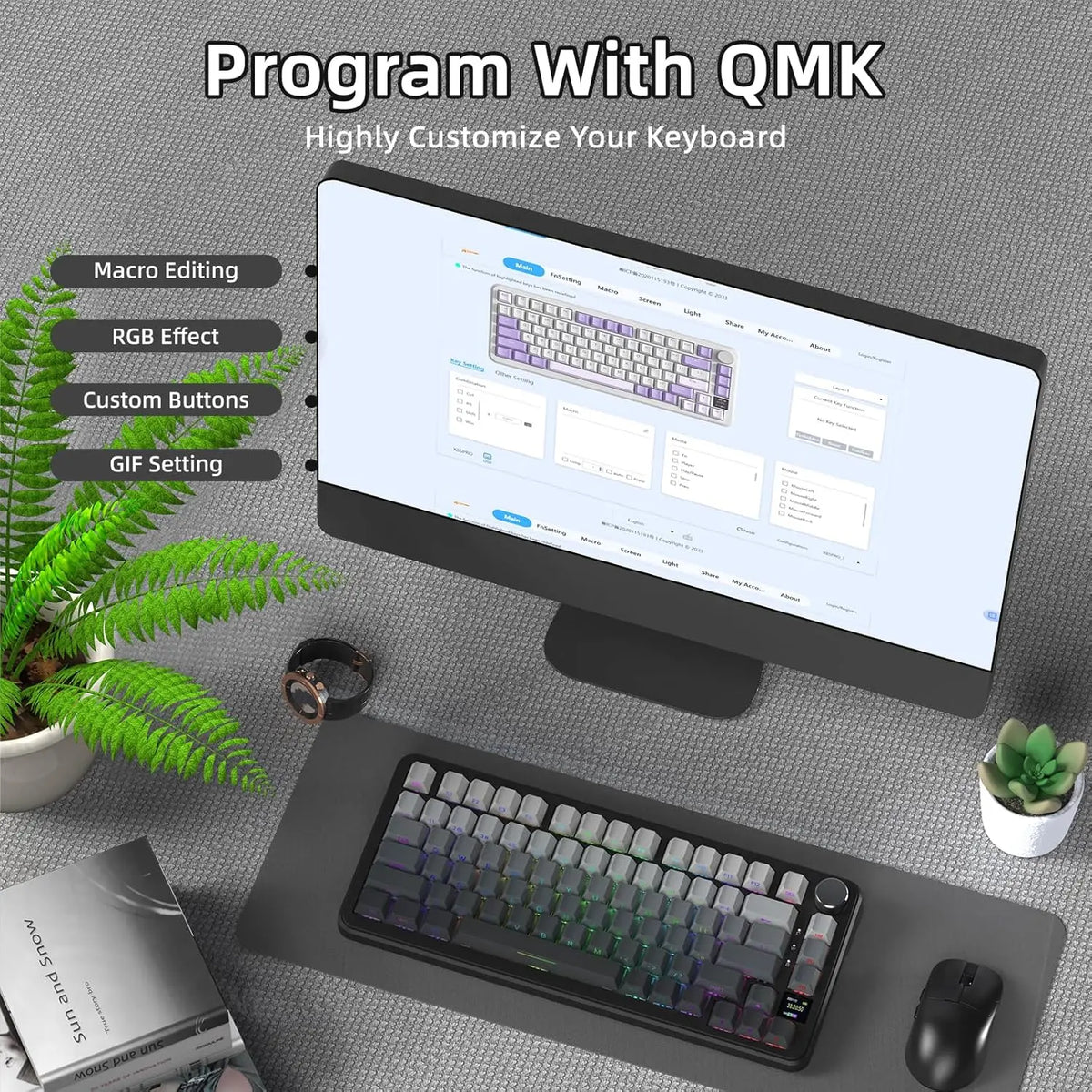 ATTACK SHARK X85Pro Wireless Mechanical Keyboard - BaseMaxCore