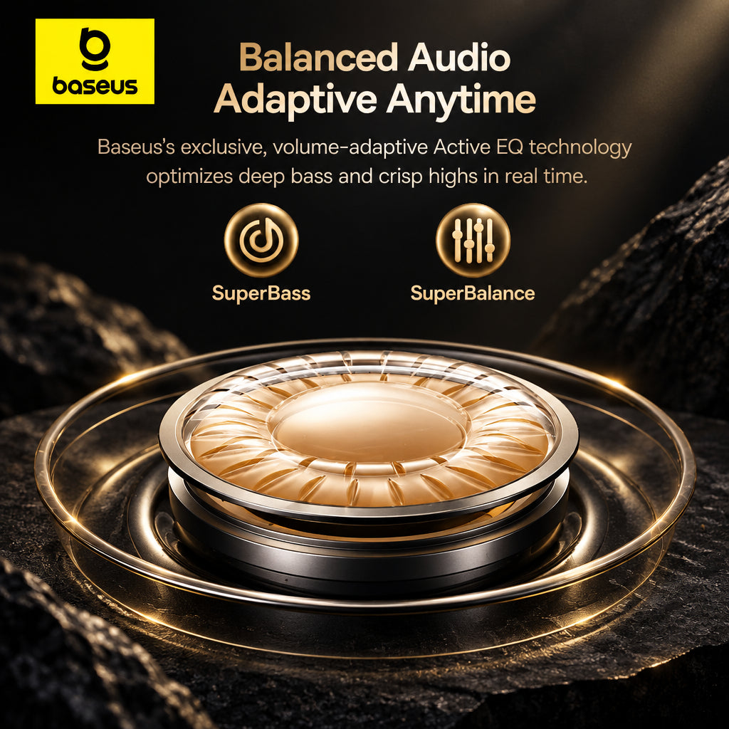 Baseus Bass BP1 Pro Noise-Cancelling Earbuds - BaseMaxCore