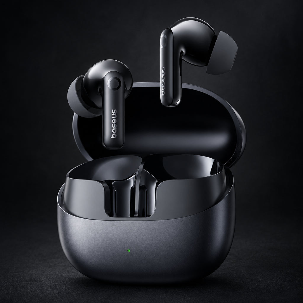 Baseus Bass BP1 Pro Noise-Cancelling Earbuds - BaseMaxCore
