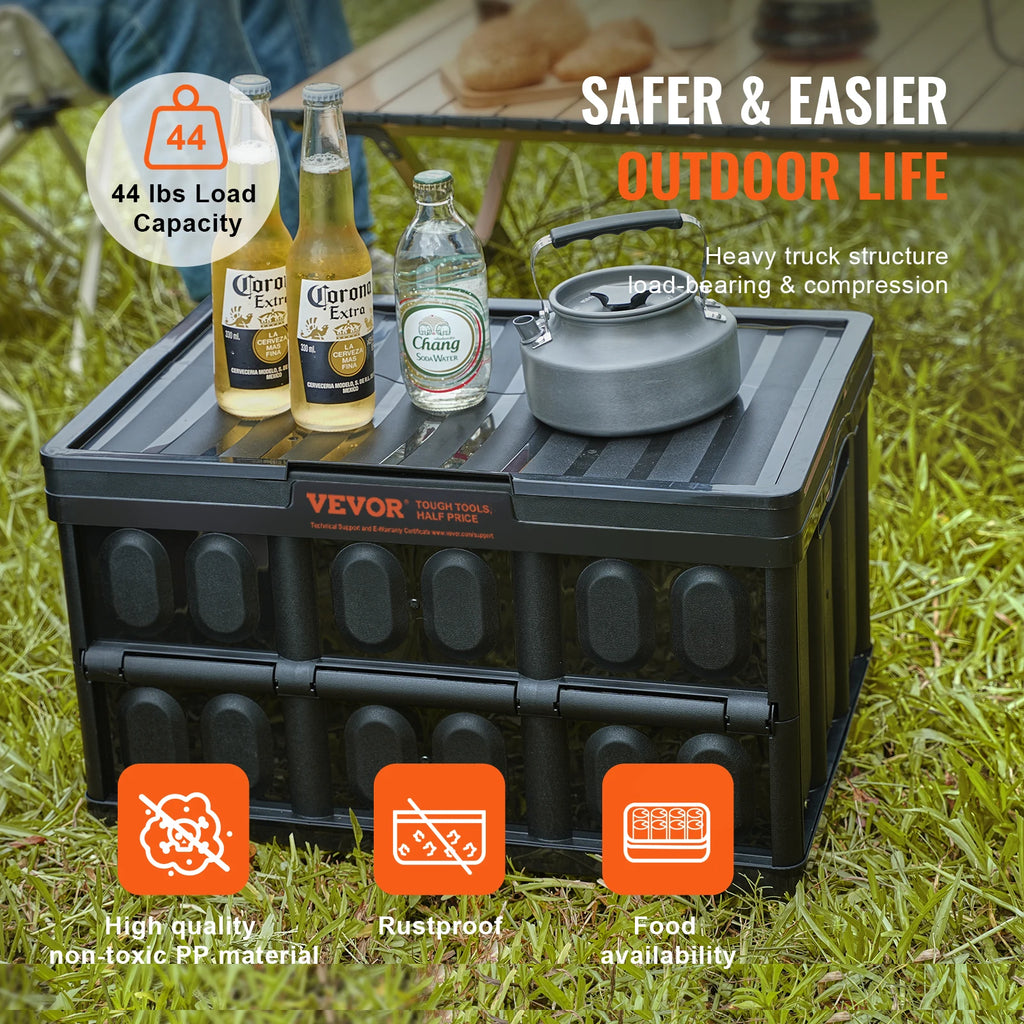 SucceBuy Collapsible Storage Bins with Lids - BaseMaxCore