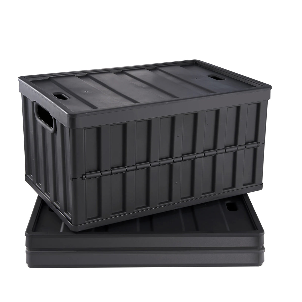 SucceBuy Collapsible Storage Bins with Lids - BaseMaxCore