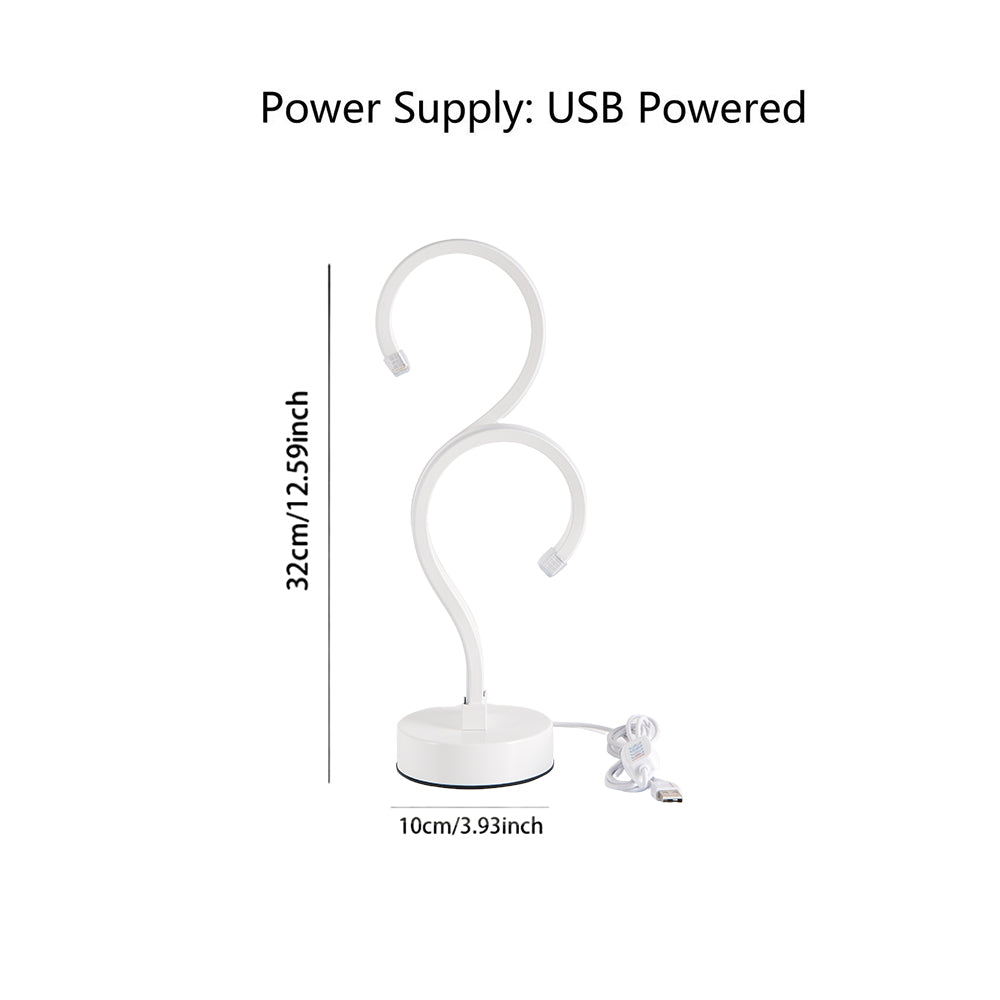 Double Question Mark LED USB Desk Lamp - BaseMaxCore