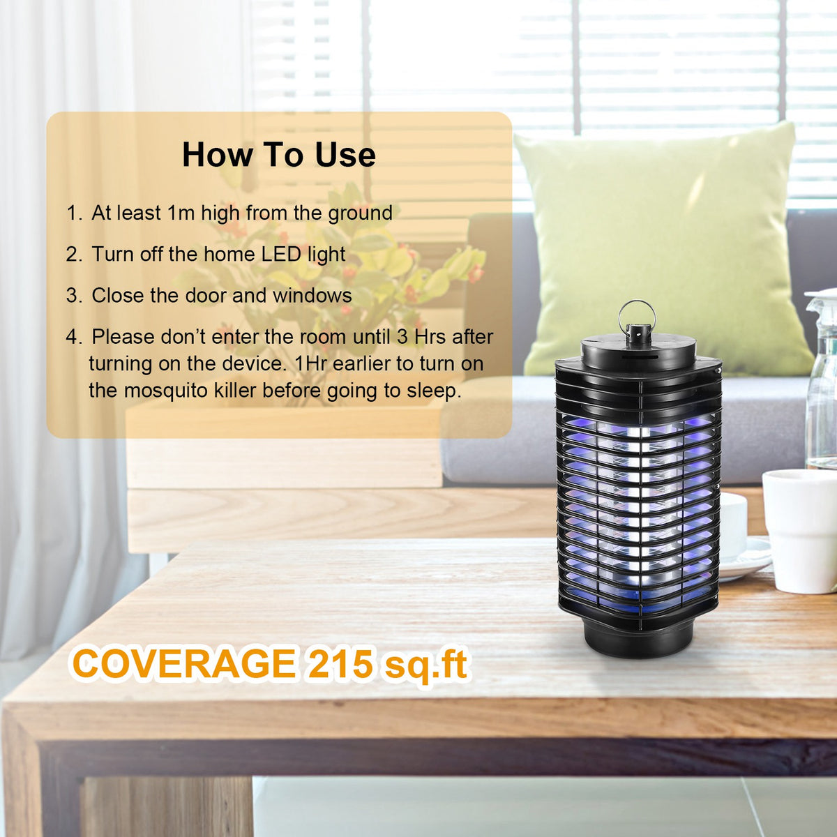 Electric UV Bug Zapper - BaseMaxCore