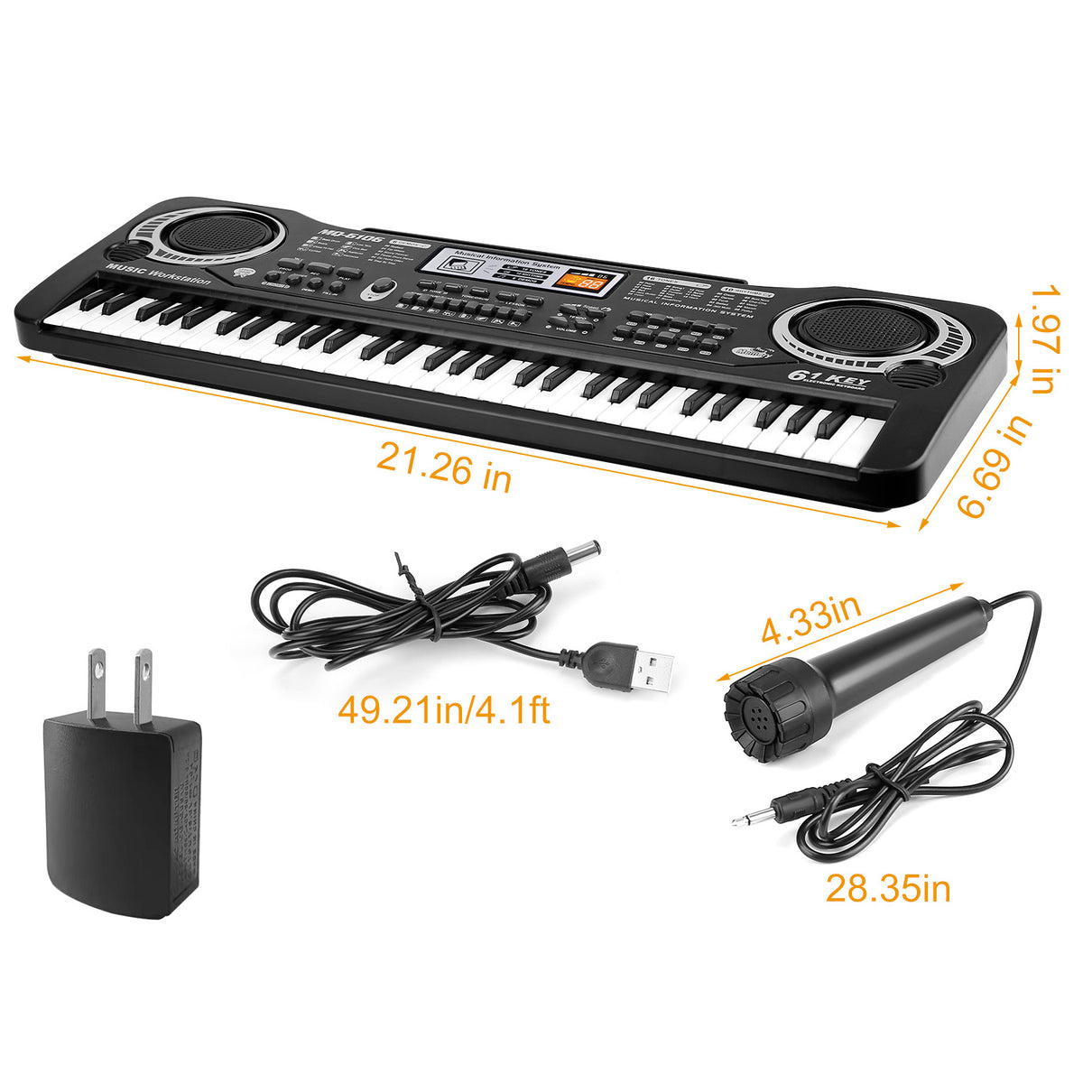 Electronic Keyboard Piano for Beginners - BaseMaxCore