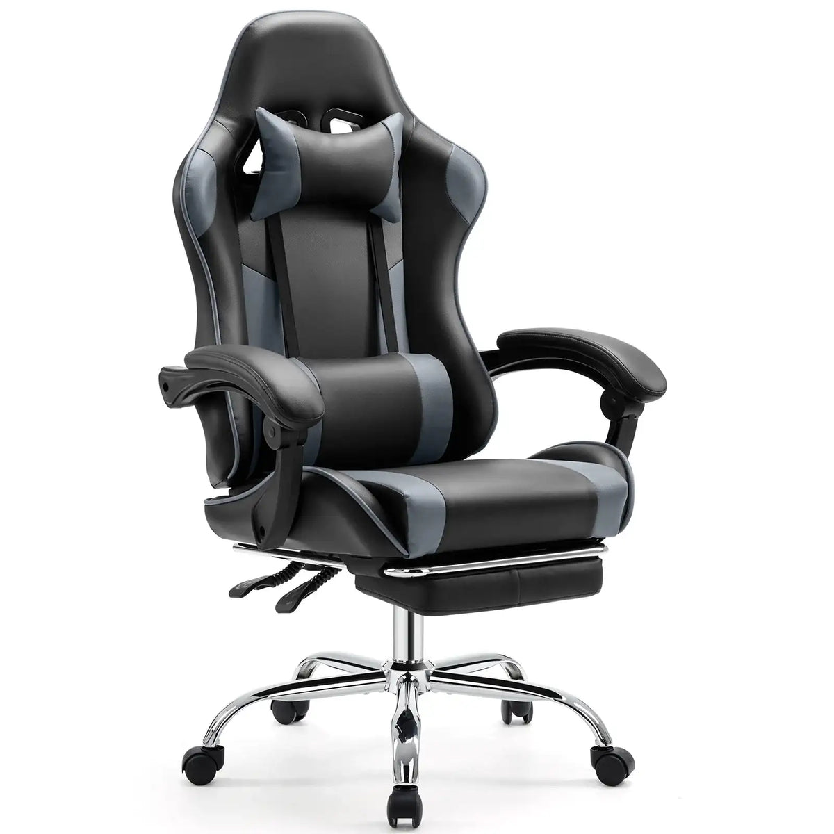 Ergonomic Racing Gaming Chair with Lumbar Support - BaseMaxCore