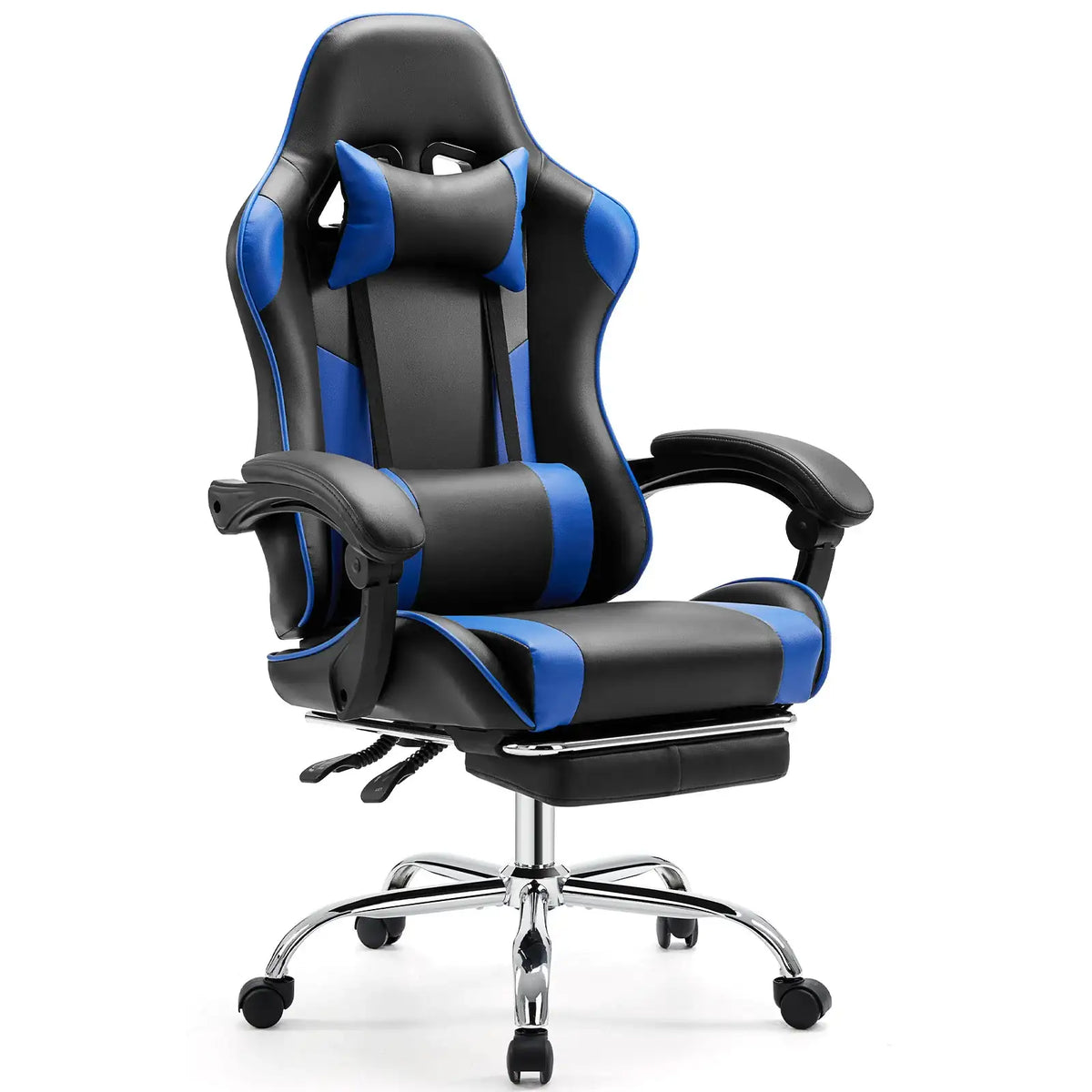 Ergonomic Racing Gaming Chair with Lumbar Support - BaseMaxCore