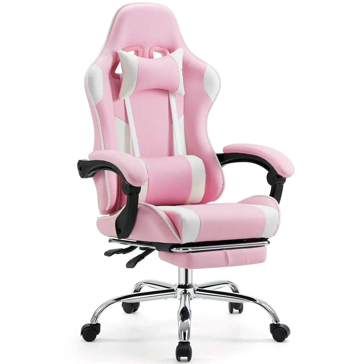 Ergonomic Racing Gaming Chair with Lumbar Support - BaseMaxCore