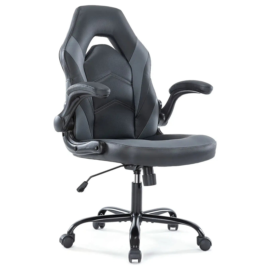 Ergonomic Gaming & Office Chair with Flip-Up Armrests - BaseMaxCore