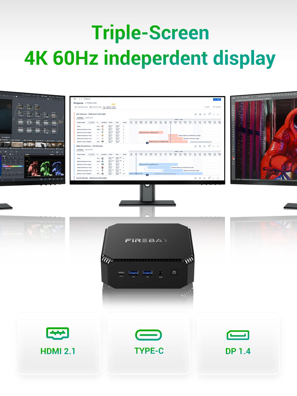 Firebat A6 Mini PC - BaseMaxCore