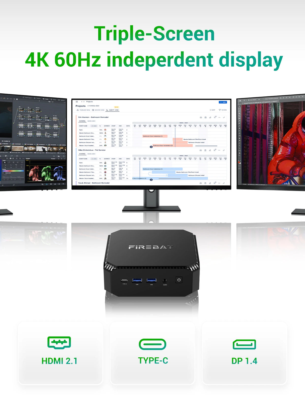 Firebat A6 Mini PC - BaseMaxCore