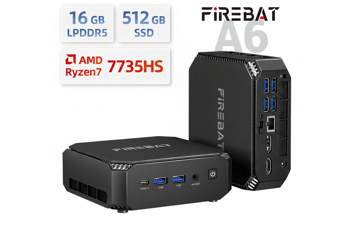 Firebat A6 Mini PC - BaseMaxCore