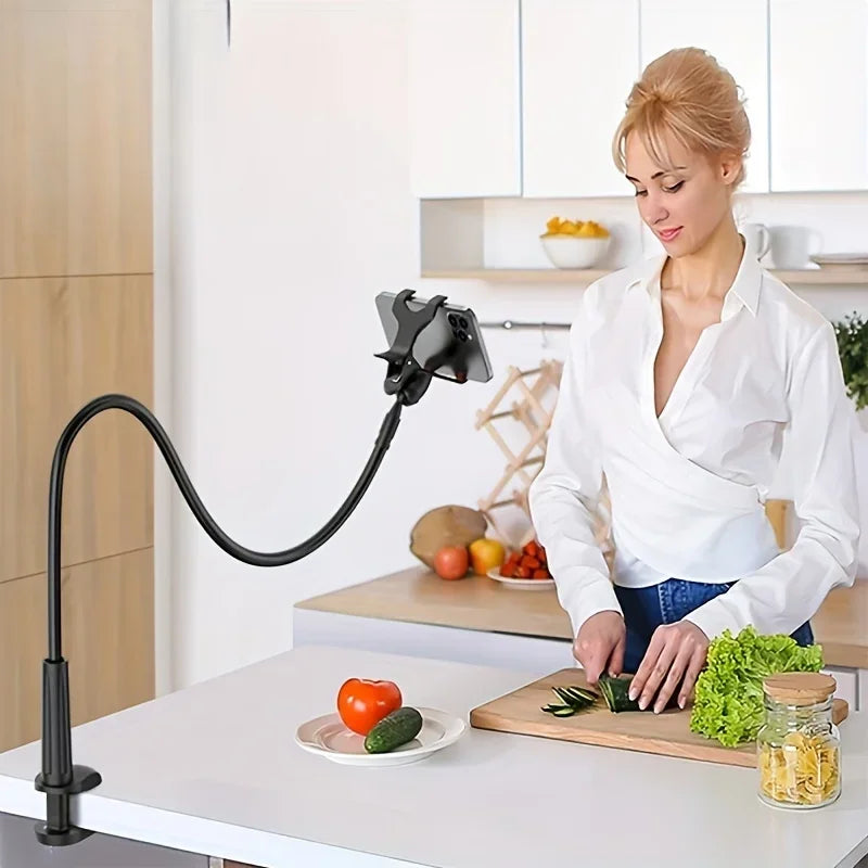 Flexible Gooseneck Long Arm Phone Holder - BaseMaxCore