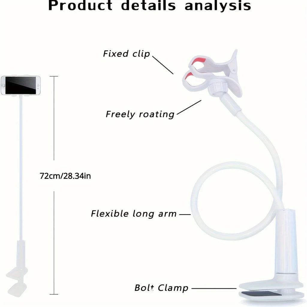 Flexible Gooseneck Long Arm Phone Holder - BaseMaxCore