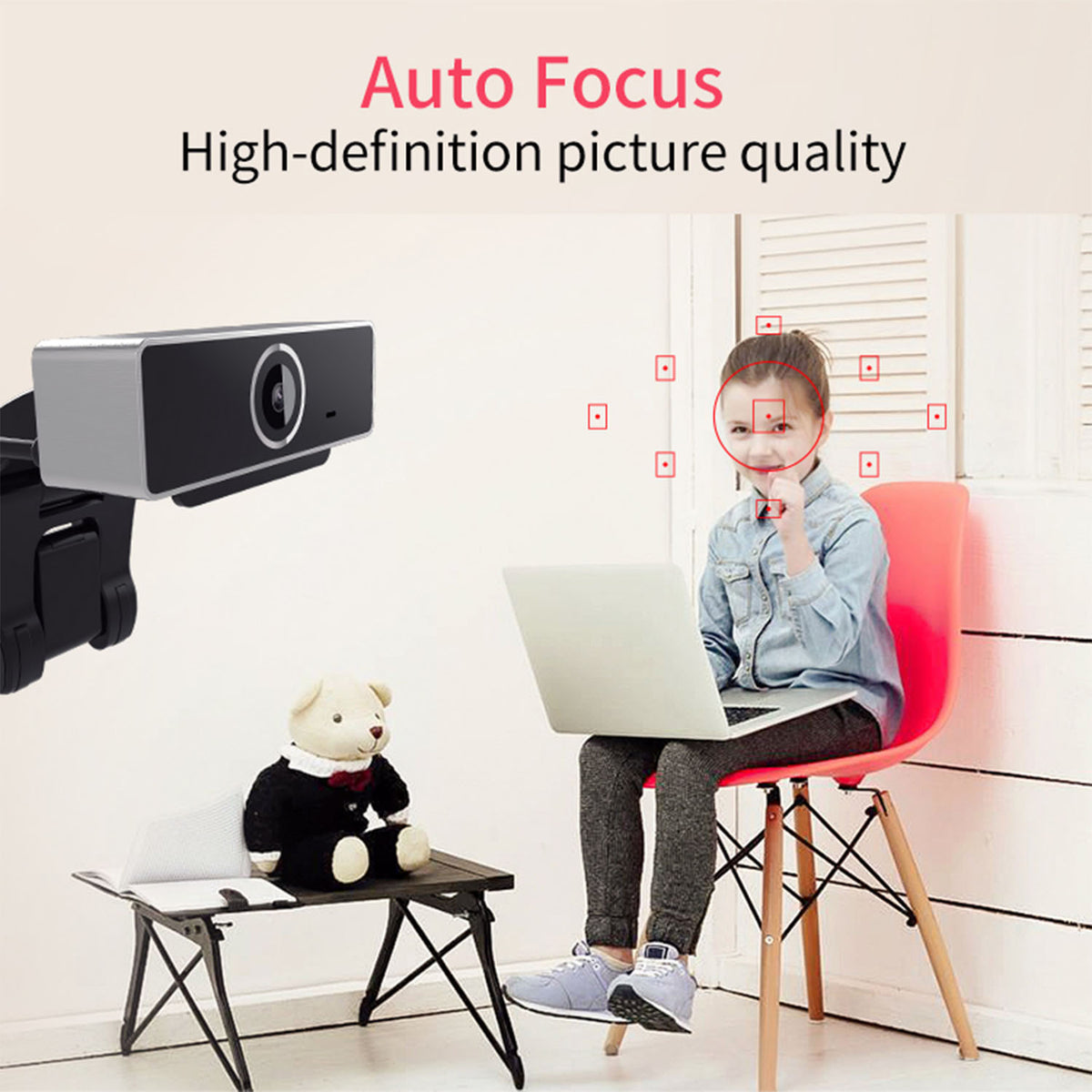 Full HD USB Webcam with Microphone - BaseMaxCore