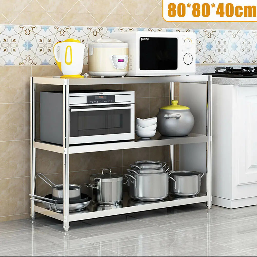 Heavy Duty Stainless Steel Storage Shelving - BaseMaxCore