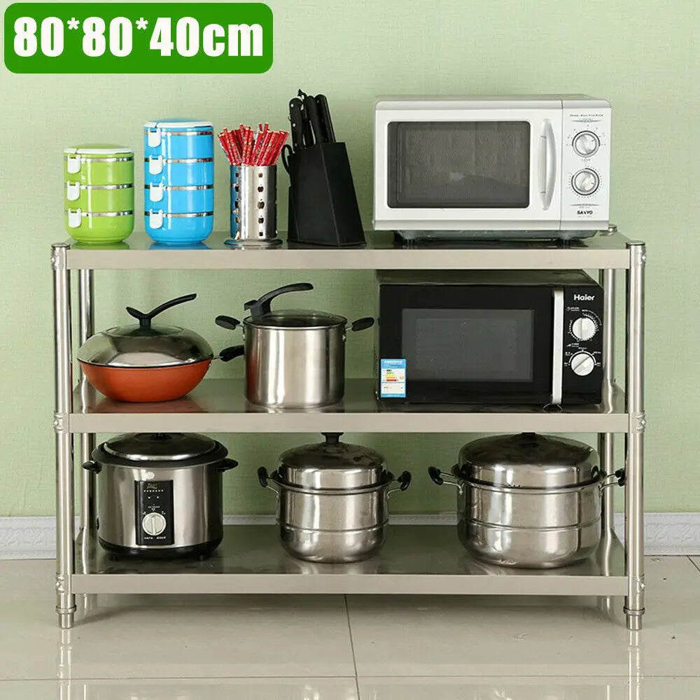 Heavy Duty Stainless Steel Storage Shelving - BaseMaxCore