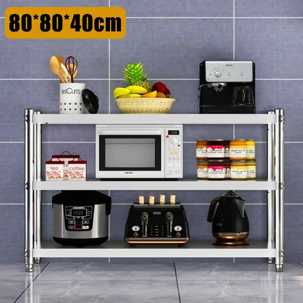 Heavy Duty Stainless Steel Storage Shelving - BaseMaxCore