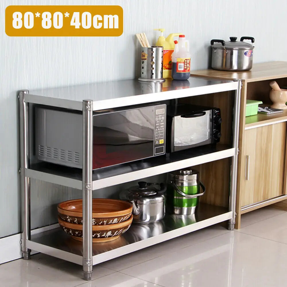 Heavy Duty Stainless Steel Storage Shelving - BaseMaxCore