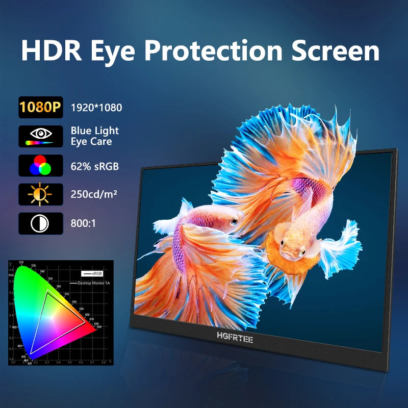 HGFRTEE Portable Monitor - BaseMaxCore