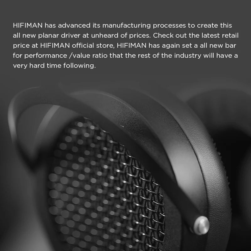 HIFIMAN SUNDARA Planar Magnetic Headphones - BaseMaxCore