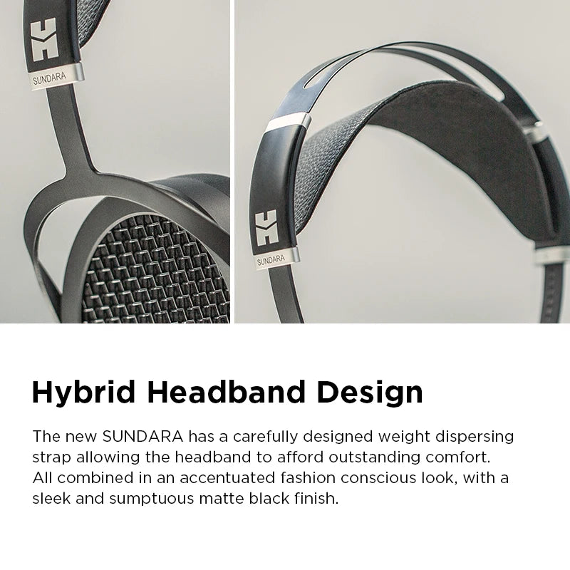 HIFIMAN SUNDARA Planar Magnetic Headphones - BaseMaxCore