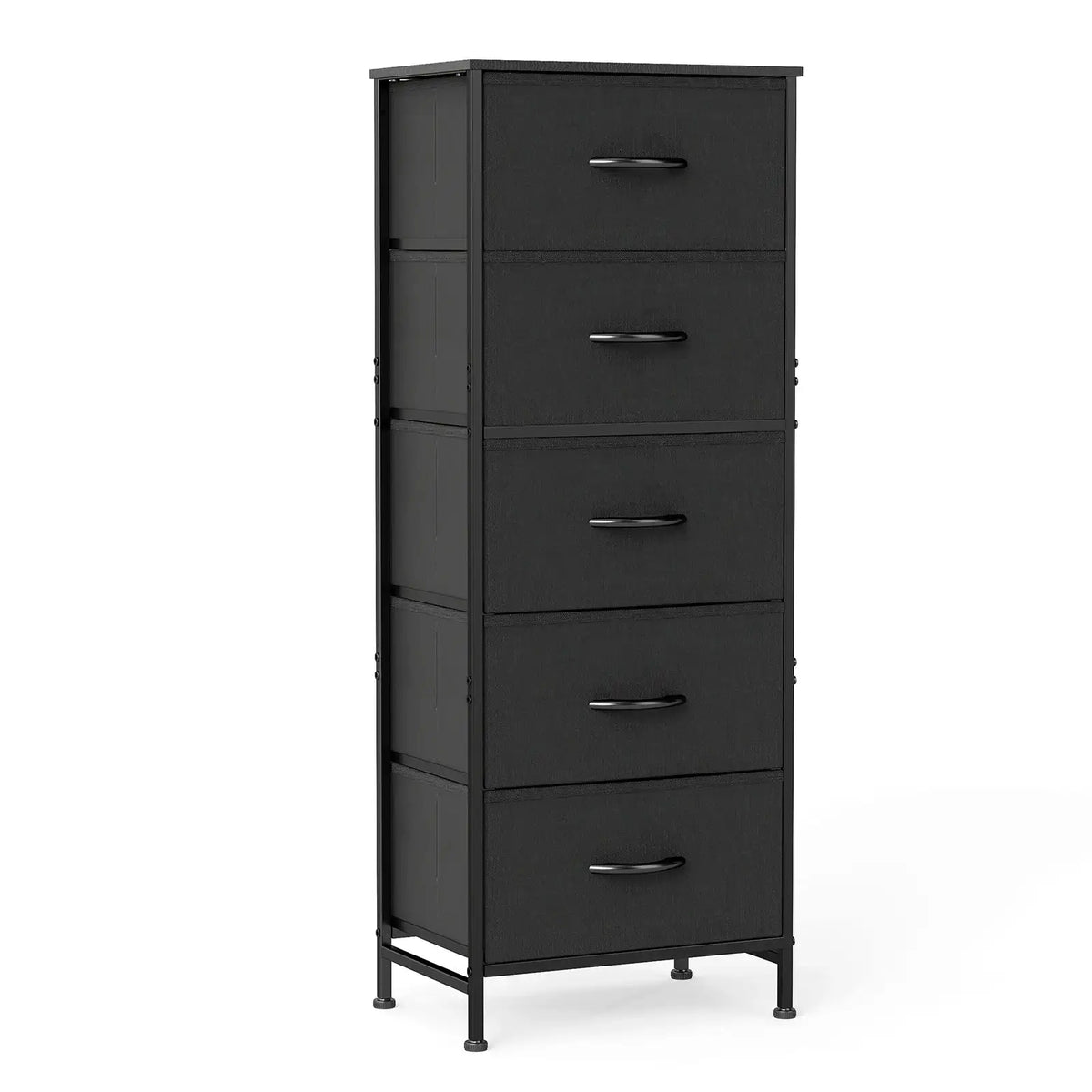 JHK 48" Dresser with 5 Fabric Drawers - BaseMaxCore