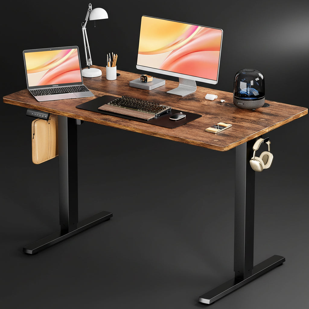 JHK Electric Height-Adjustable Standing Desk - BaseMaxCore