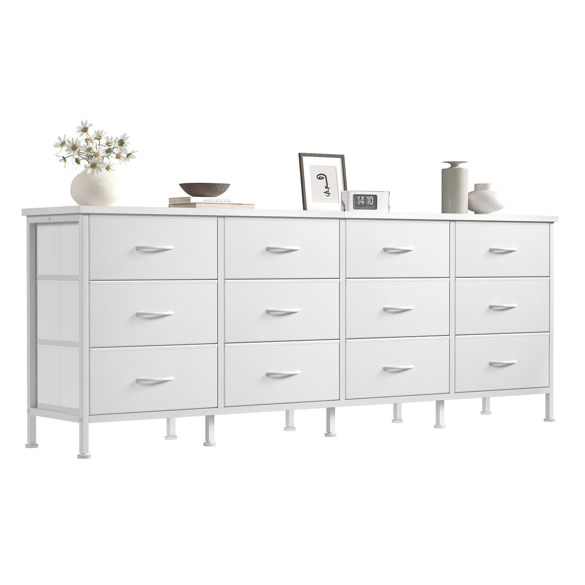 JHK Fabric TV Stand & Dresser - BaseMaxCore