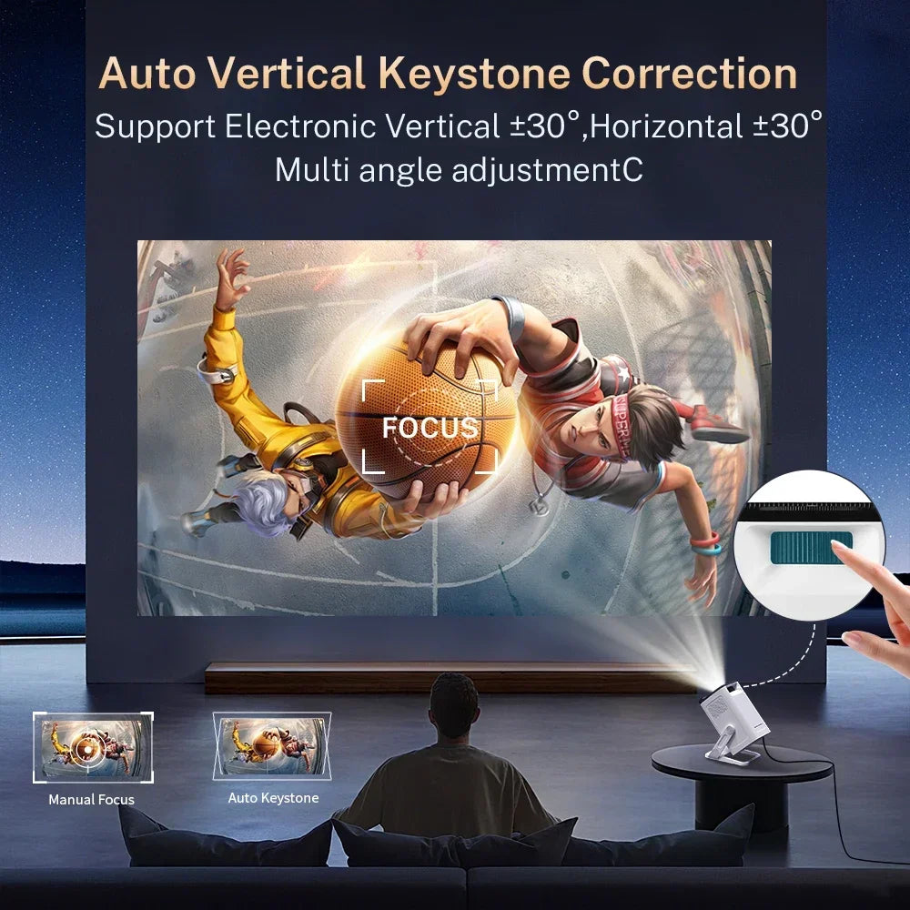 LynCast Mini Portable Projector - BaseMaxCore