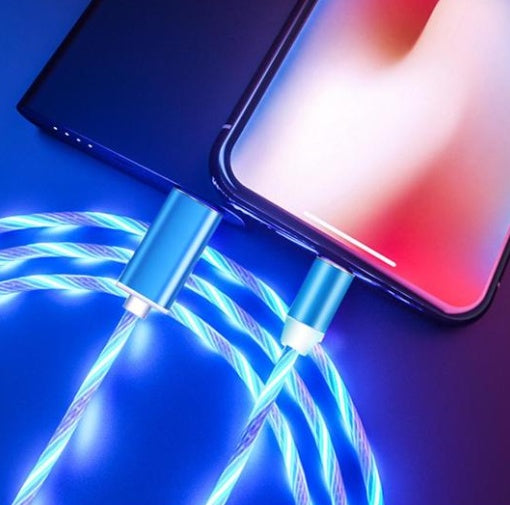 Magnetic LED Multi-Tip Charging Cable - BaseMaxCore