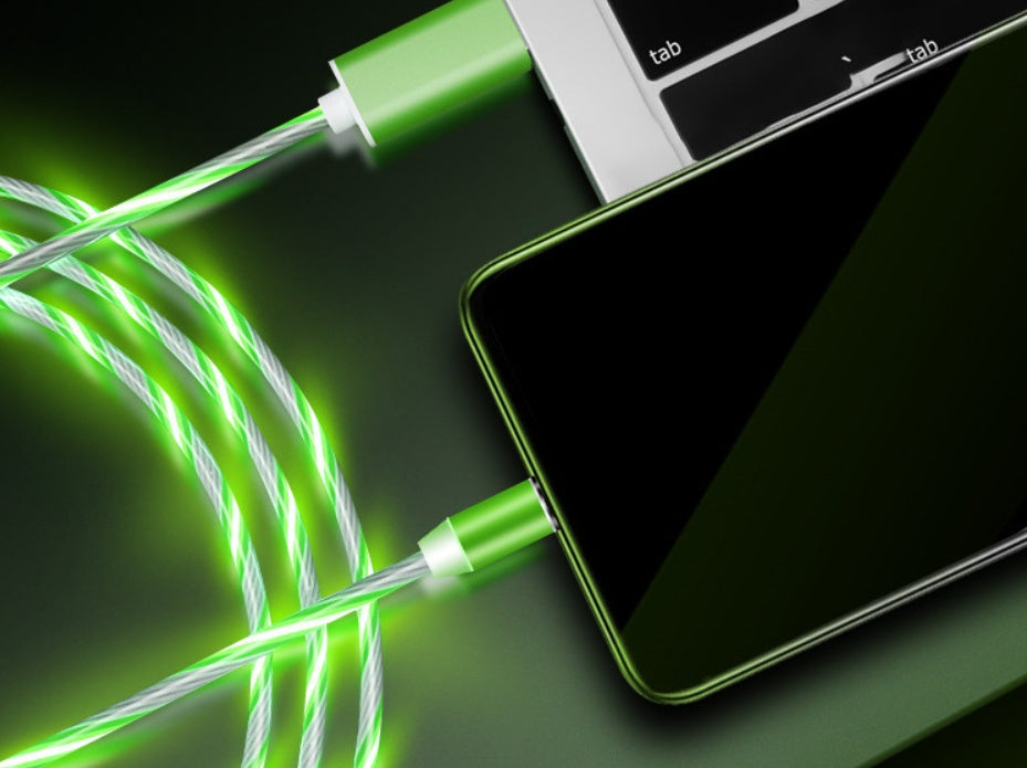 Magnetic LED Multi-Tip Charging Cable - BaseMaxCore