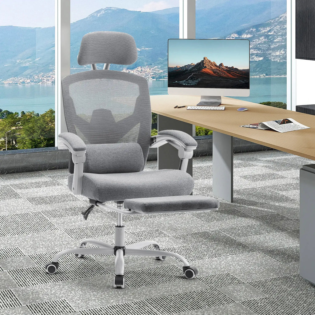 MCQ High Back Ergonomic Reclining Office & Gaming Chair - BaseMaxCore