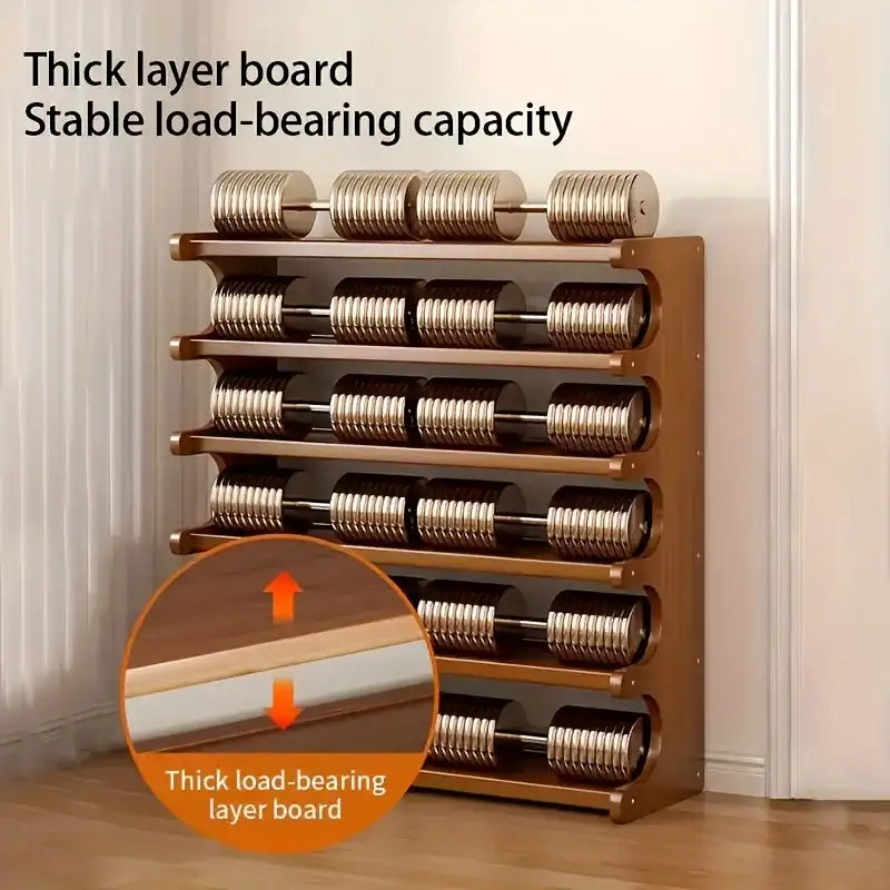 Multi-Tier Wooden Shoe Rack - BaseMaxCore