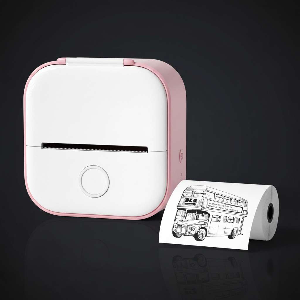 Mini Thermal Printer with Bluetooth - BaseMaxCore