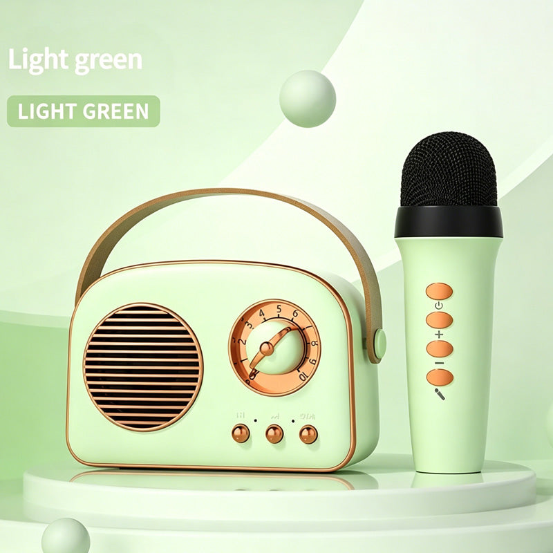 Portable Karaoke Machine with Wireless Microphones - BaseMaxCore
