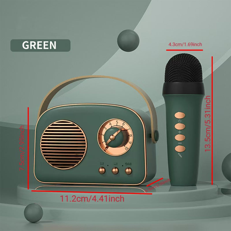 Portable Karaoke Machine with Wireless Microphones - BaseMaxCore