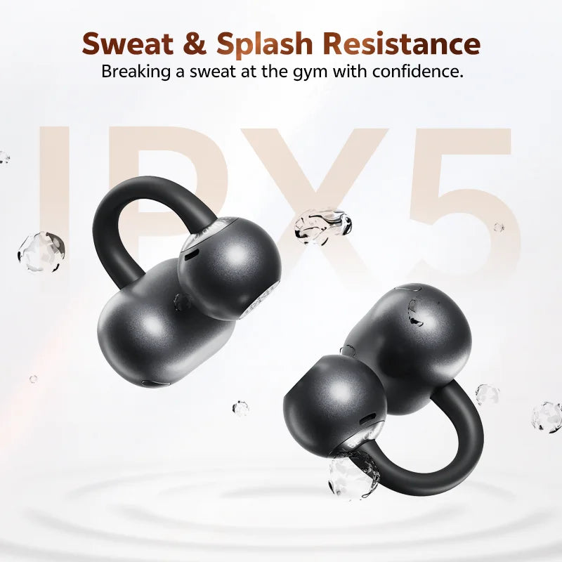 QCY CT06 Clip-On Open Ear Wireless Earbuds - BaseMaxCore
