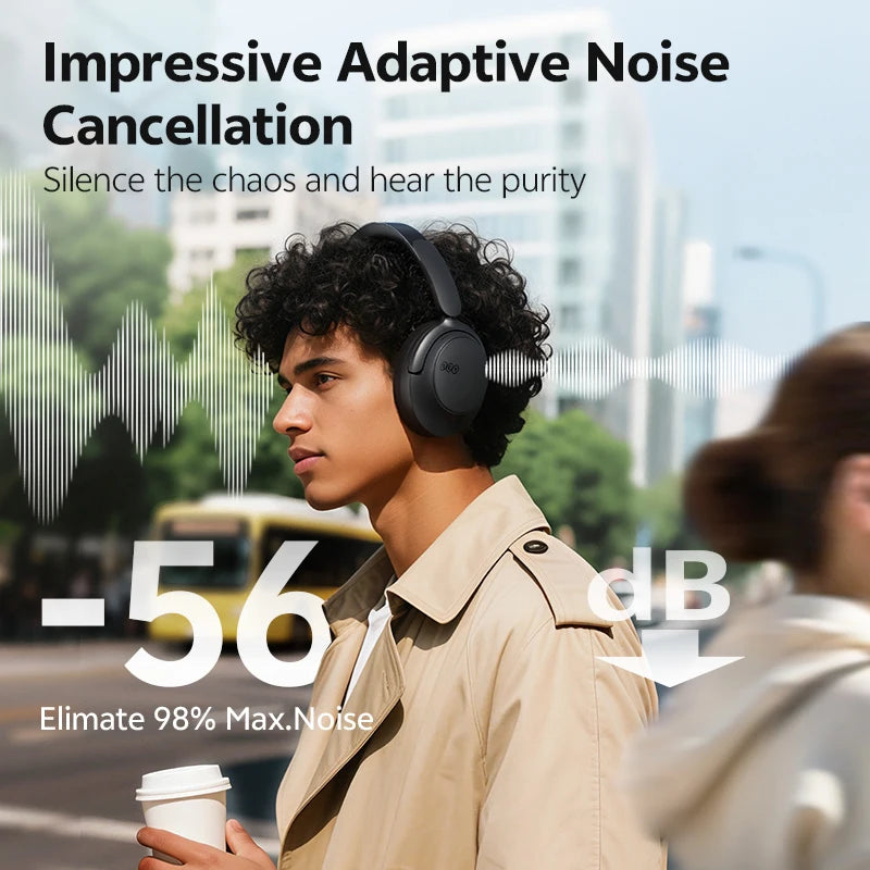 QCY H3S ANC Wireless Headphones - BaseMaxCore