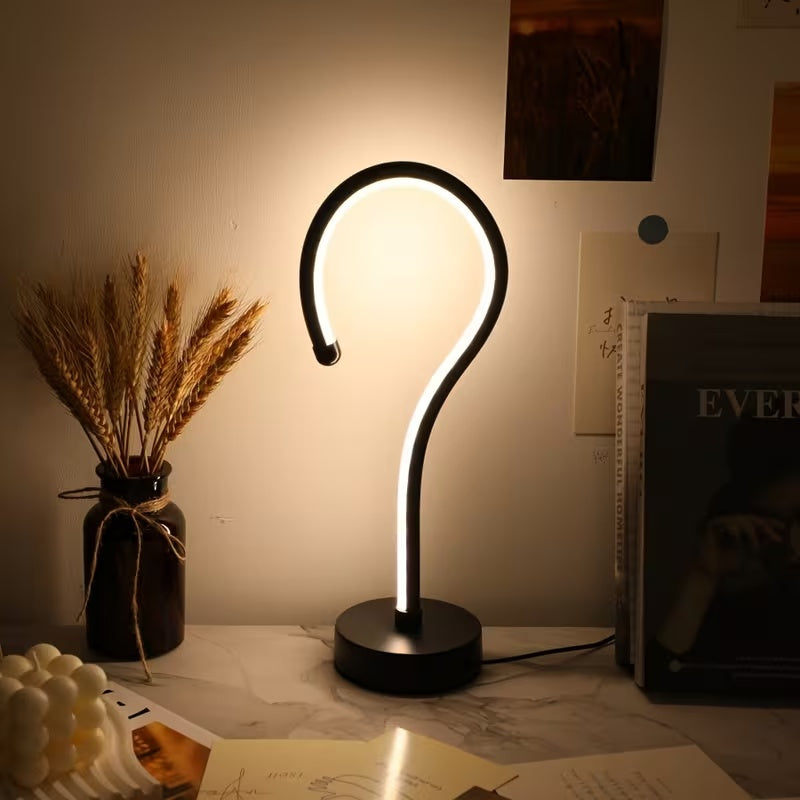 Question Mark LED USB Desk Lamp - BaseMaxCore