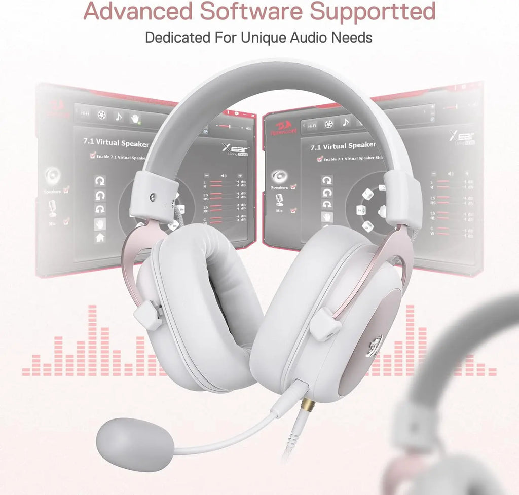 Redragon H510 Zeus Wired Gaming Headset - BaseMaxCore