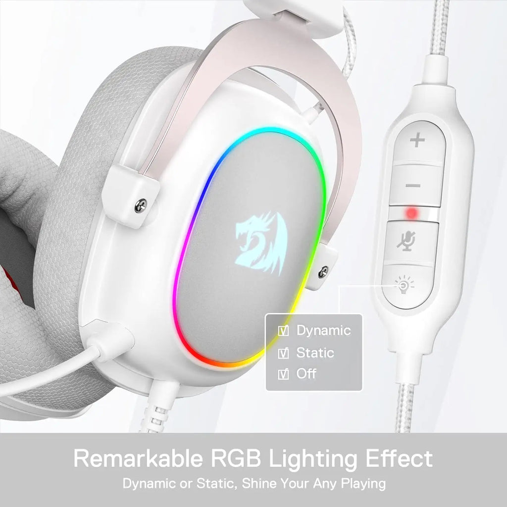 Redragon H510 Zeus-X RGB Wired Gaming Headset - BaseMaxCore
