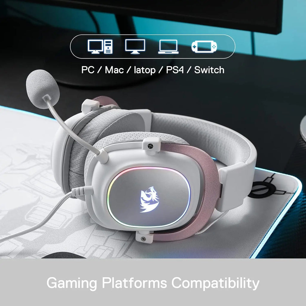 Redragon H510 Zeus-X RGB Wired Gaming Headset - BaseMaxCore