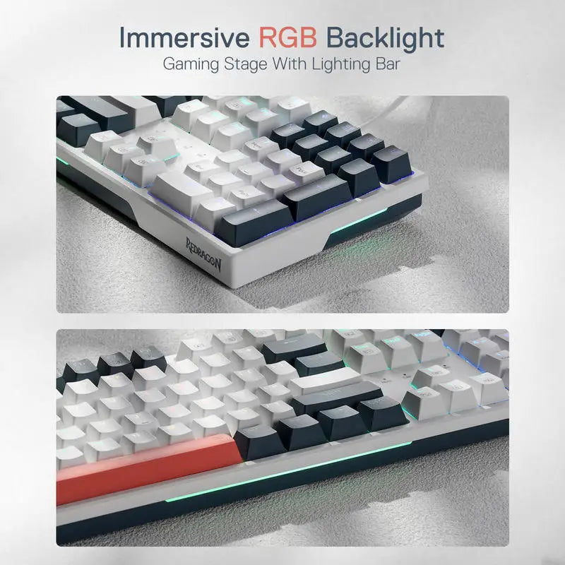 Redragon K668 RGB Hot-Swap Mechanical Keyboard - BaseMaxCore